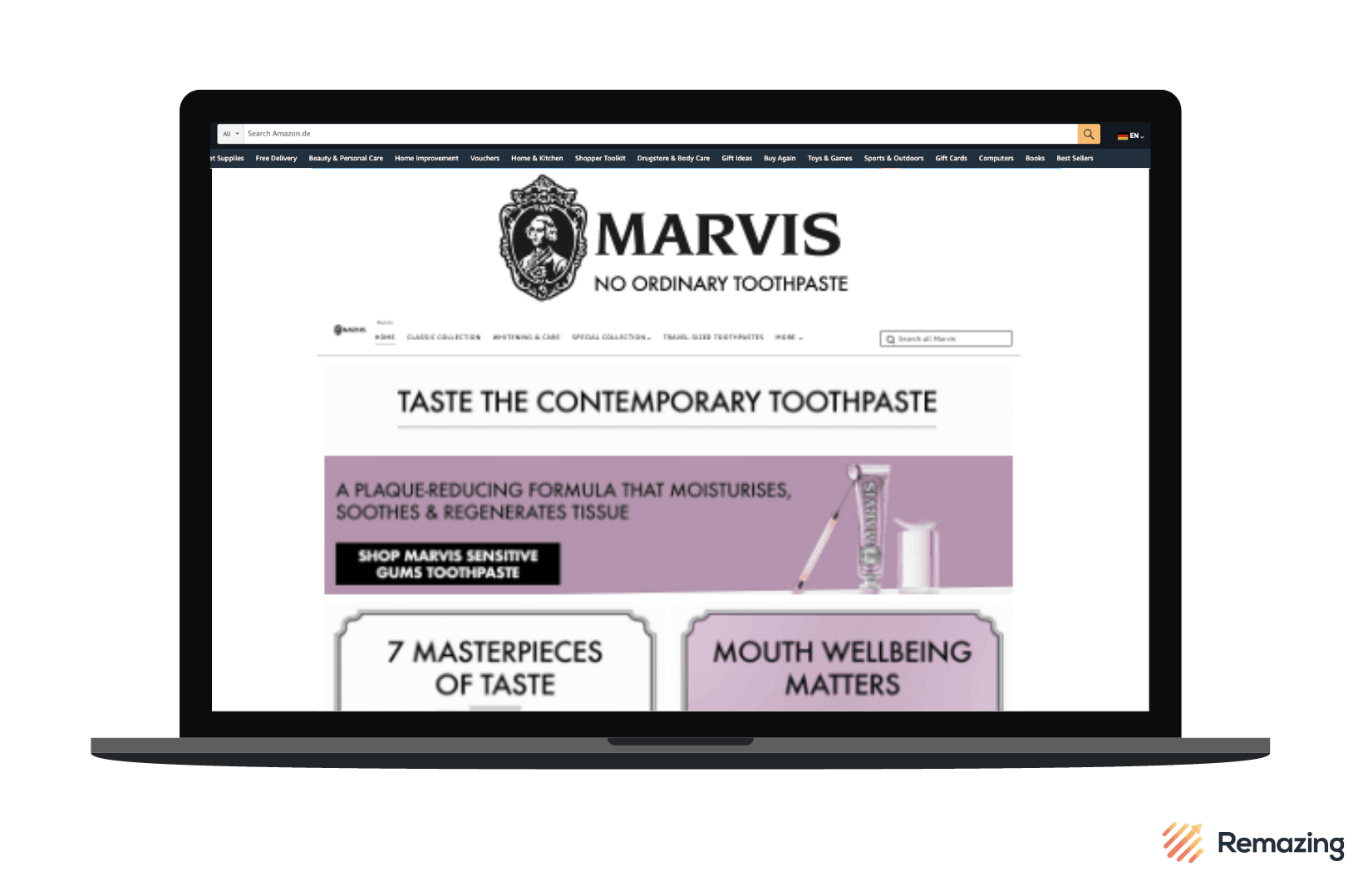 Amazon Brand Store: Come Marvis ha aumentato vendite e visibilità