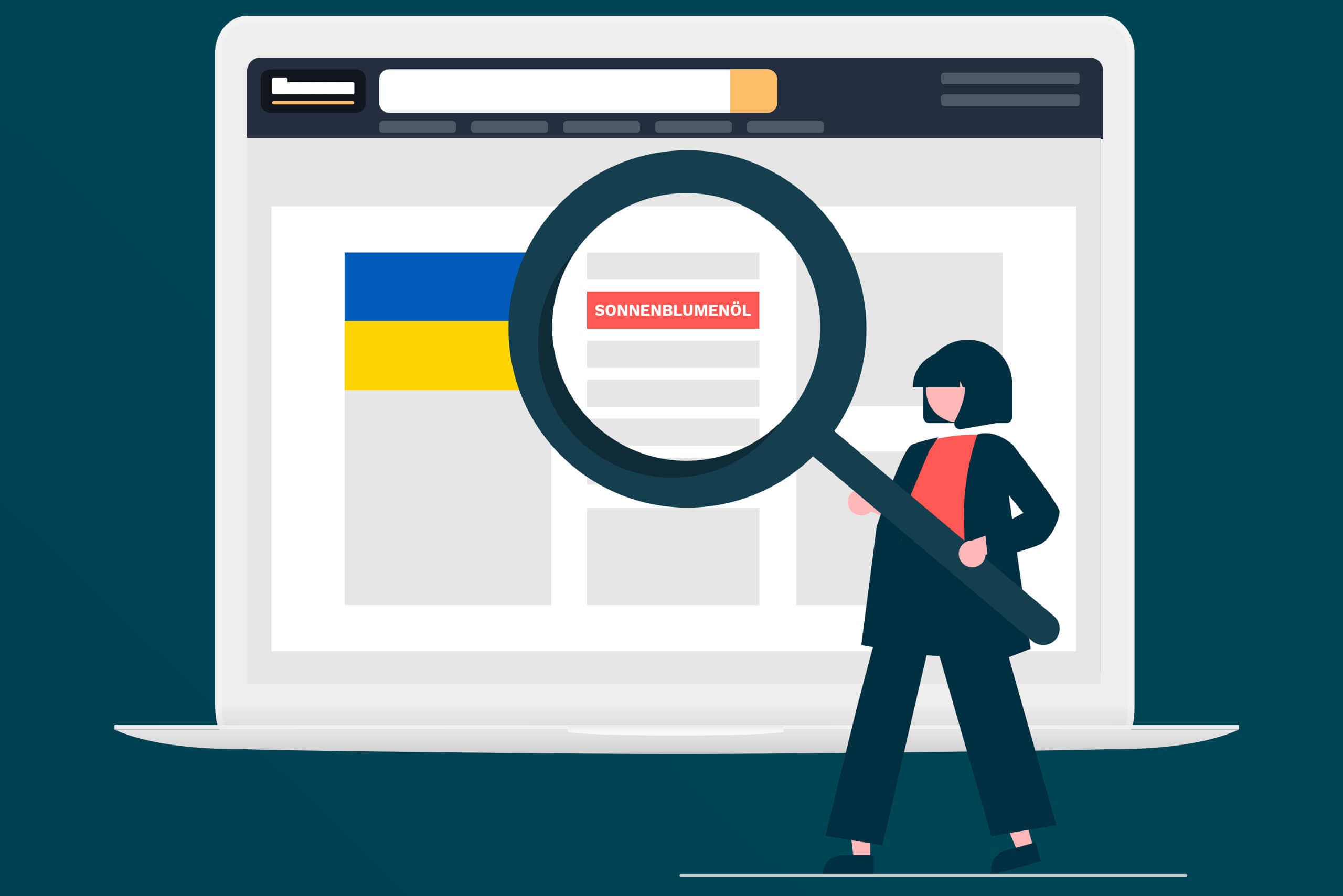 Analyse: Einfluss des Ukraine-Kriegs auf das Suchverhalten auf Amazon