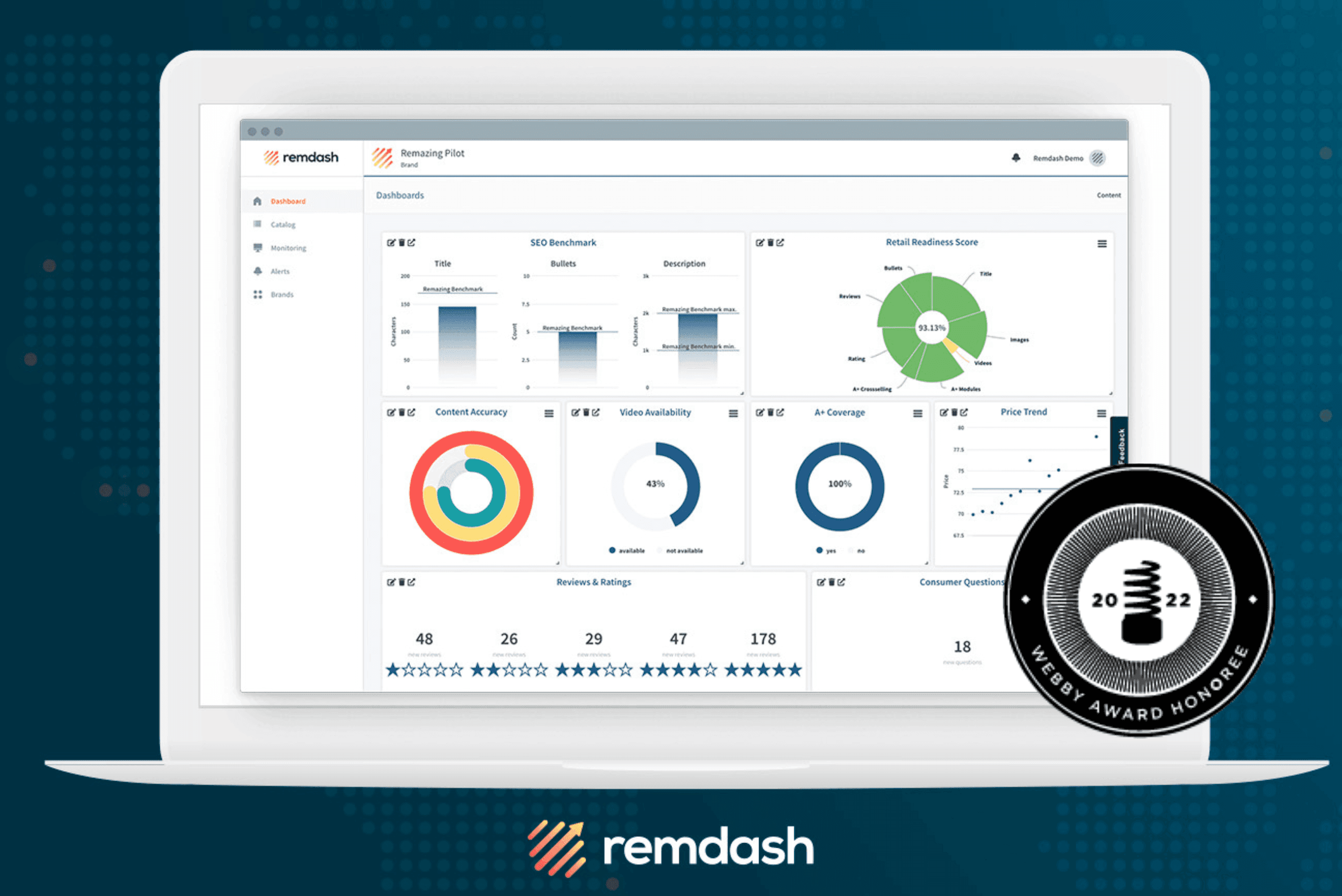 Remazing premiata come Honoree ai Webby Awards 2022