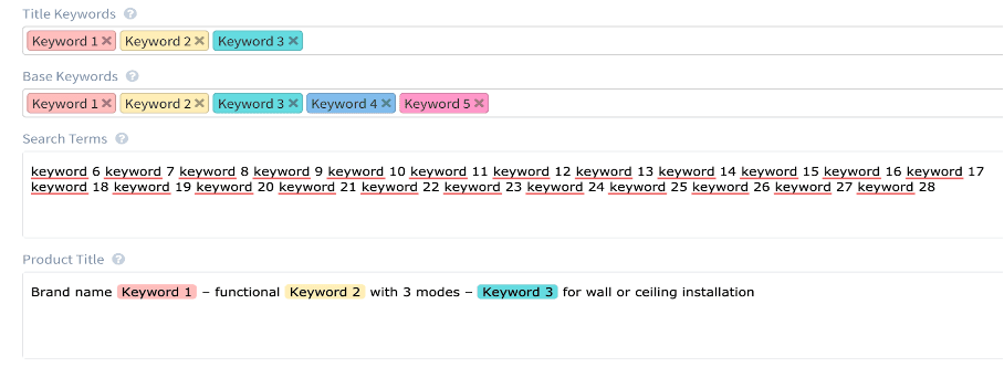 This image has an empty alt attribute; its file name is Remdash-Keyword-Highlighting.png